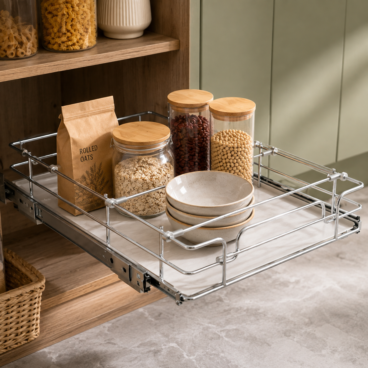 Pull-Out Cabinet Organizer