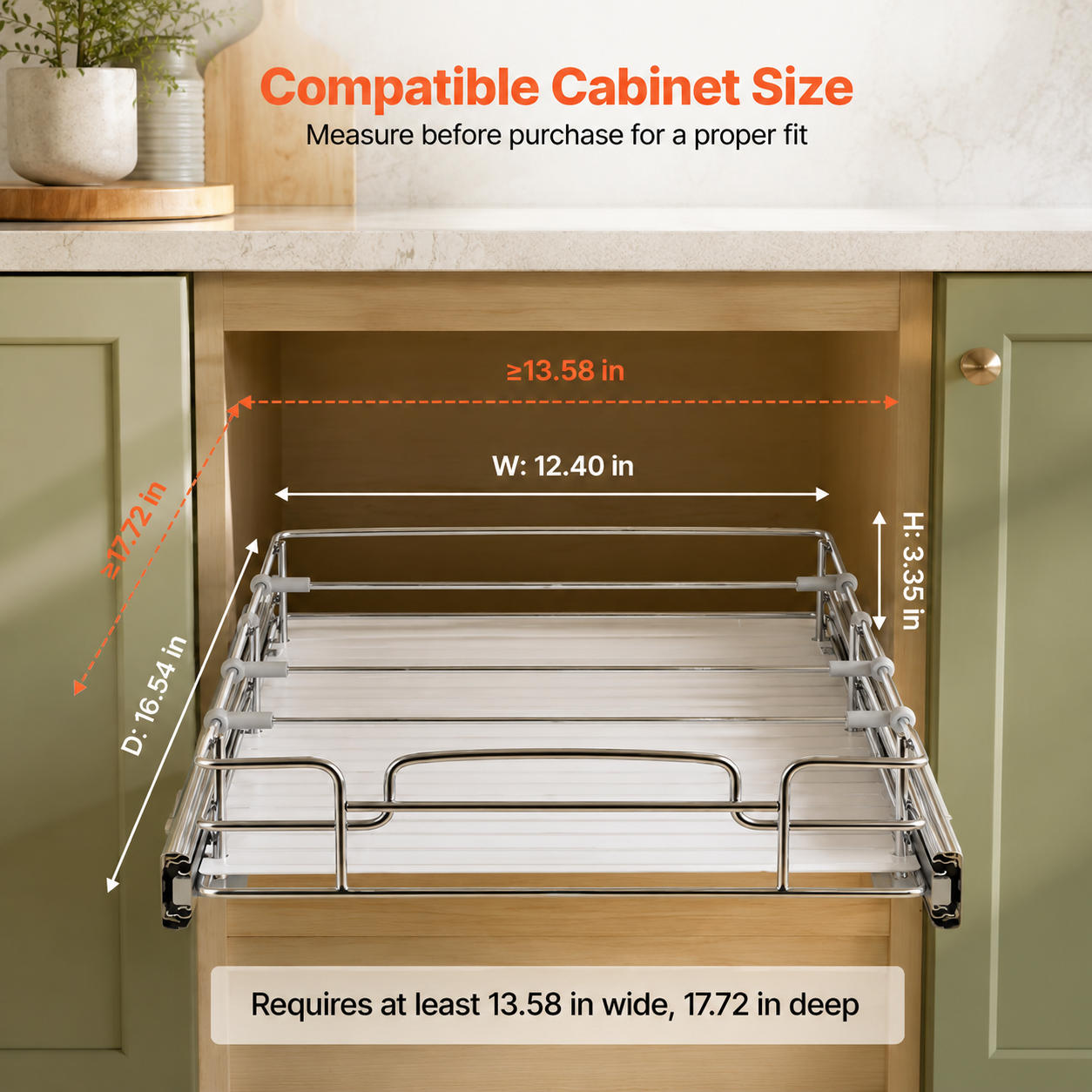 Pull-Out Cabinet Organizer