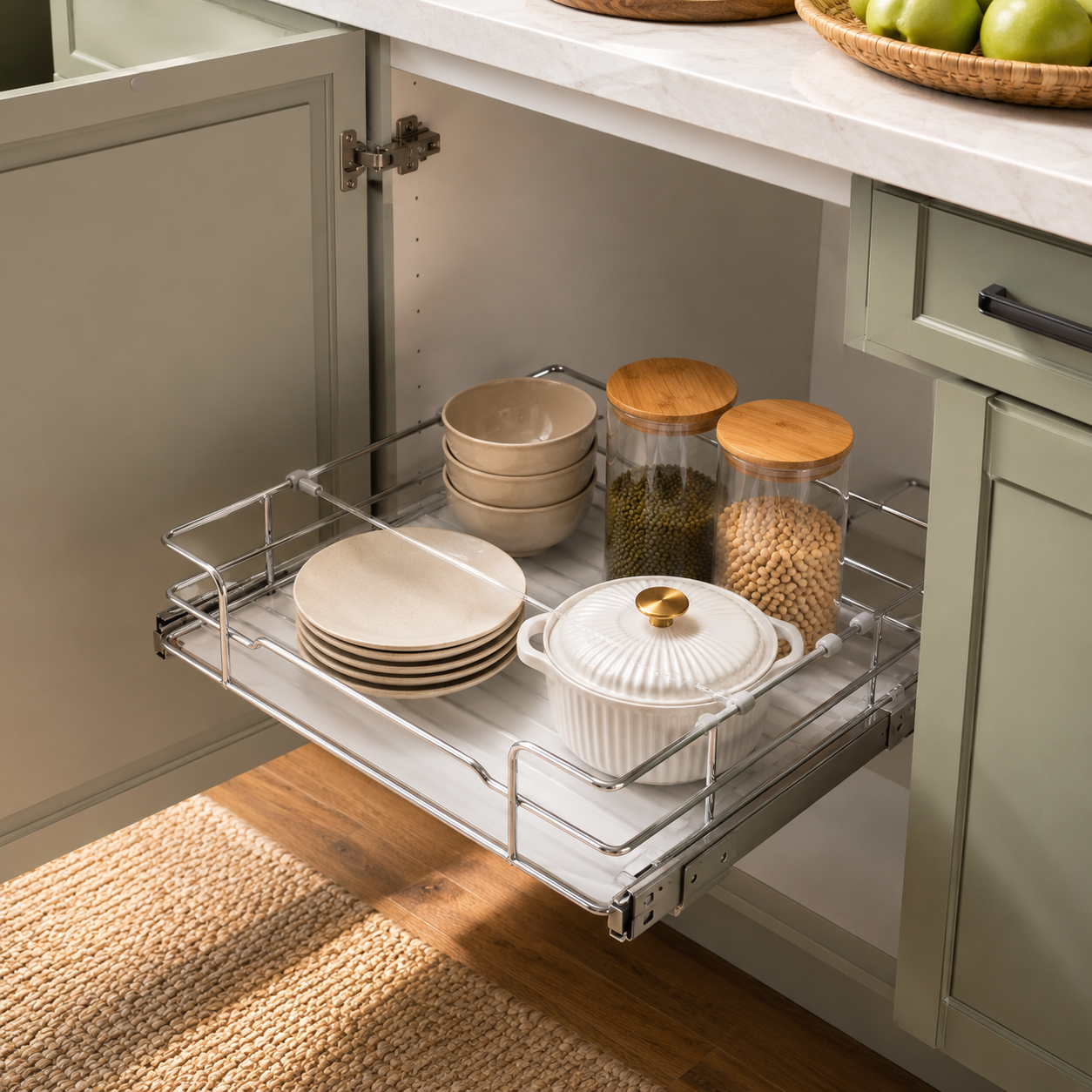 Pull-Out Cabinet Organizer